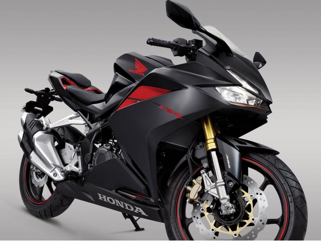 2017-2022 Matte Black Red Honda CBR250RR Motorcycle Fairings UK