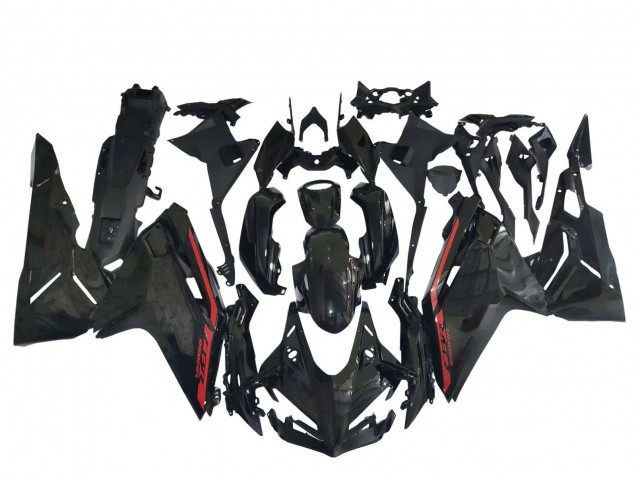 2023-2024 Glossy Black Red Honda CBR250RR Motorcycle Fairings UK