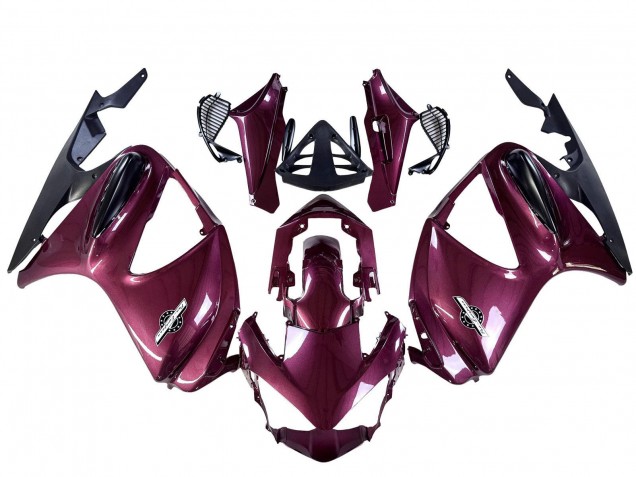 2002-2016 Purple Matte Black Honda ST1300 Motorcycle Fairings UK