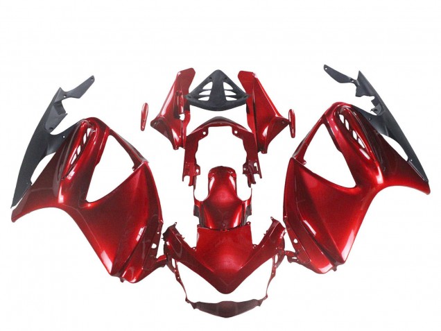 2002-2016 Red Matte Black Honda ST1300 Motorcycle Fairings UK