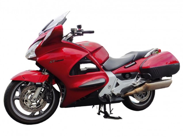 2002-2016 Red Honda ST1300 Motorcycle Fairings UK