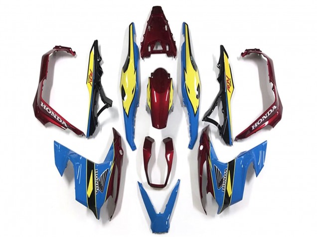 2018-2021 Blue Yellow Red Honda ADV150 Motorcycle Fairings UK