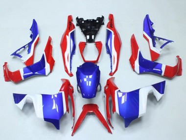 Buy 2018-2021 White Red Blue Honda ADV150 Motorcycle Fairings UK