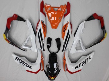 Buy 2018-2021 White Orange Red Yellow Glossy Black Repsol Honda ADV150 Motorcycle Fairings UK