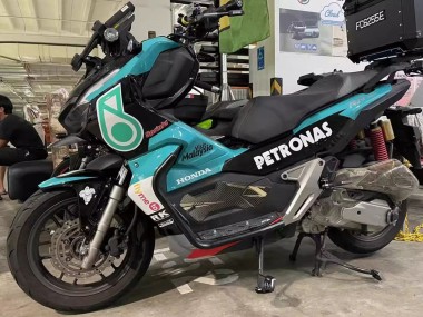 Buy 2018-2021 Blue Green Red Glossy Black Petronas Honda ADV150 Motorcycle Fairings UK