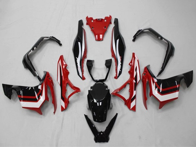 2018-2021 White Red Glossy Black Honda ADV150 Motorcycle Fairings UK