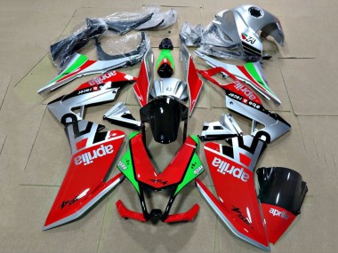 Buy 2012-2018 Silver Red Green Glossy Black Aprilia RS4 50 125 Motorcycle Fairings UK
