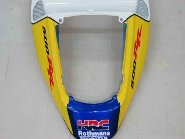 2005-2006 Blue White Yellow Rothmans Honda CBR600RR Motorcycle Fairings UK