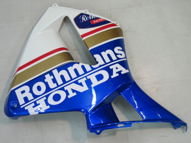2005-2006 Blue White Yellow Rothmans Honda CBR600RR Motorcycle Fairings UK