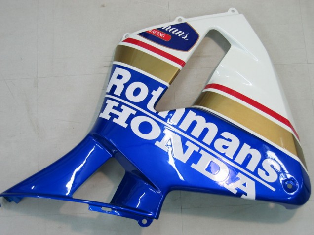 2005-2006 Blue White Yellow Rothmans Honda CBR600RR Motorcycle Fairings UK