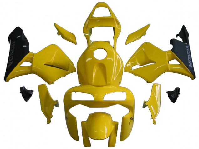 2003-2004 Yellow Black Honda CBR600RR Motorcycle Fairings UK