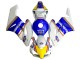 2004-2005 White Blue Yellow Rothmans Honda CBR1000RR Motorcycle Fairings UK
