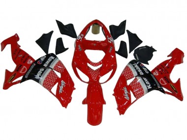 Buy 2006-2007 Red Silver Grey Black Elf 56 Kawasaki ZX10R Motorcycle Fairings UK