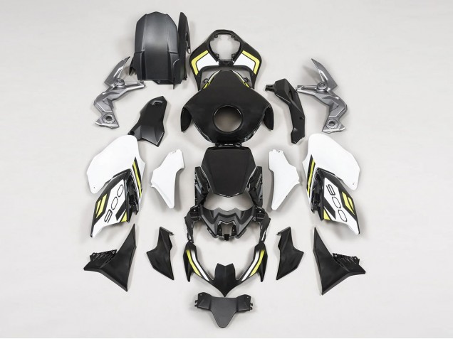 2020-2024 Black White Yellow Kawasaki Z900 Motorcycle Fairings UK