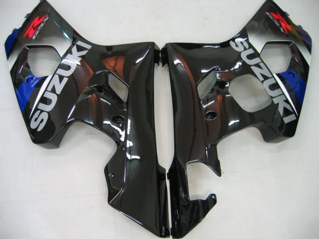 2004-2005 Blue Grey Glossy Black Suzuki GSXR 600/750 Motorcycle Fairings UK