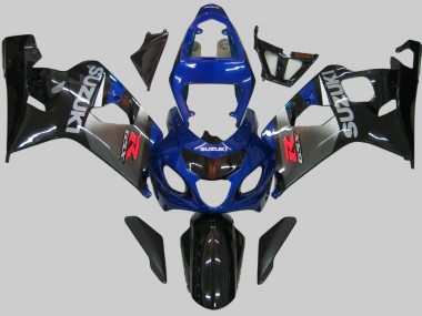Buy 2004-2005 Blue Grey Glossy Black Suzuki GSXR 600/750 Motorcycle Fairings UK