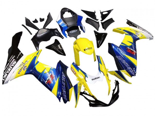 2011-2024 Yellow Blue White Black Corona Extra Alstare Suzuki GSXR 600/750 Motorcycle Fairings UK