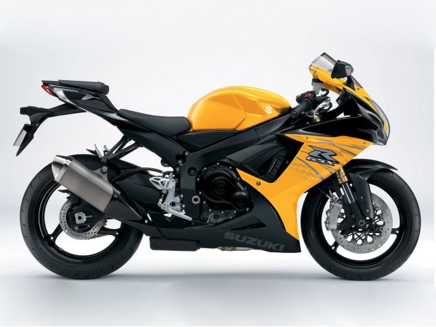 2011-2024 Yellow Suzuki GSXR 600/750 Motorcycle Fairings UK