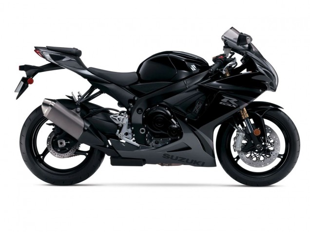 2011-2024 Glossy Black Suzuki GSXR 600/750 Motorcycle Fairing UK