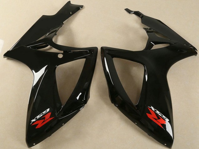 2006-2007 Glossy Black Suzuki GSXR 600/750 Motorcycle Fairing UK