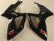 2006-2007 Glossy Black Suzuki GSXR 600/750 Motorcycle Fairing UK