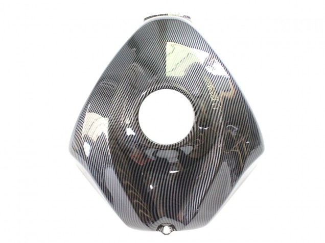 2006-2007 Black White Carbon Fiber Style Suzuki GSXR 600/750 Motorcycle Fairings UK