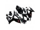 2006-2007 Glossy Black Suzuki GSXR 600/750 Motorcycle Fairings UK