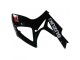 2006-2007 Glossy Black Suzuki GSXR 600/750 Motorcycle Fairings UK