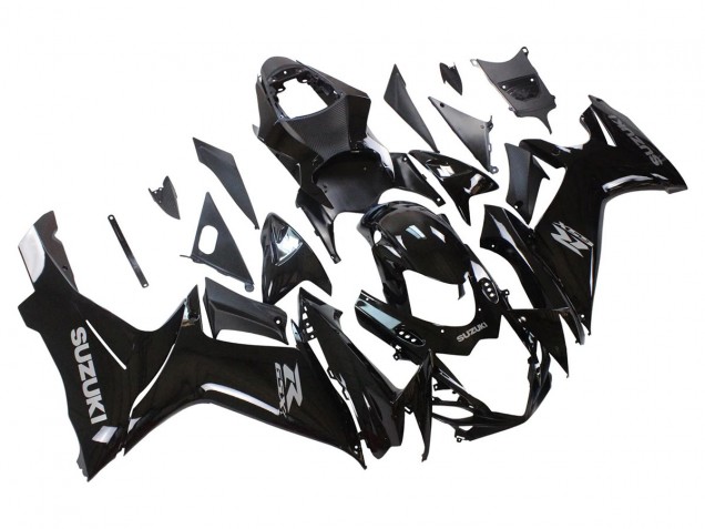 2011-2024 Glossy Black Suzuki GSXR 600/750 Motorcycle Fairings UK