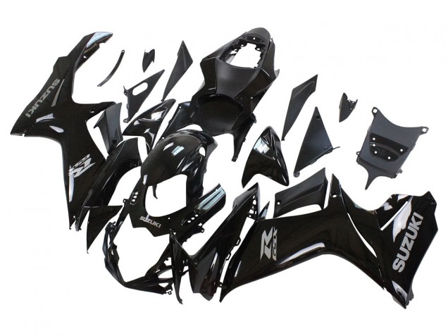 2011-2024 Glossy Black Suzuki GSXR 600/750 Motorcycle Fairings UK
