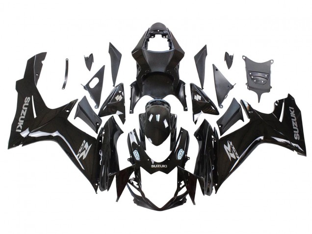 2011-2024 Glossy Black Suzuki GSXR 600/750 Motorcycle Fairings UK