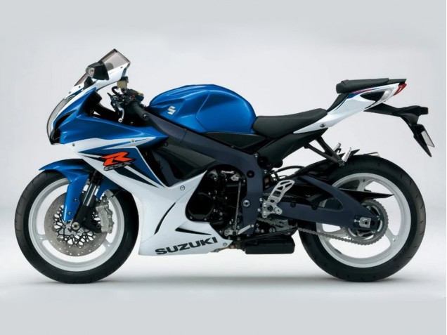 2011-2024 Blue White Suzuki GSXR 600/750 Motorcycle Fairings UK