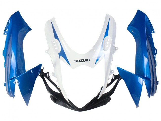 2011-2024 Blue White Suzuki GSXR 600/750 Motorcycle Fairings UK