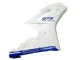 2006-2008 White Blue Triumph Daytona 675 Motorcycle Fairings UK