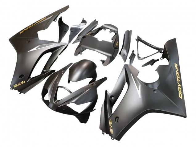 2006-2008 Matte Black Triumph Daytona 675 Motorcycle Fairings UK
