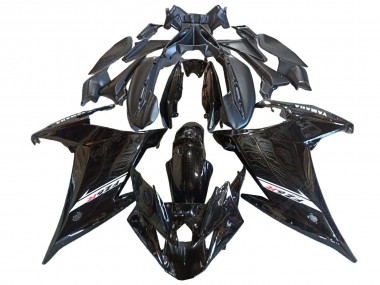 Buy 2009-2015 Glossy Black Yamaha FZ6R Motorcycle Fairings UK
