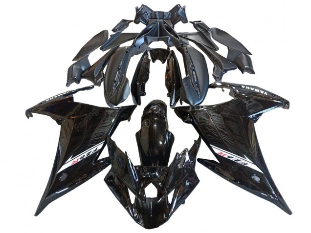 2009-2015 Glossy Black Yamaha FZ6R Motorcycle Fairings UK
