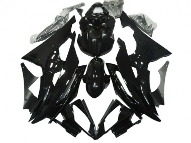 Buy 2008-2016 Glossy Black Yamaha YZF R6 Motorcycle Fairings UK