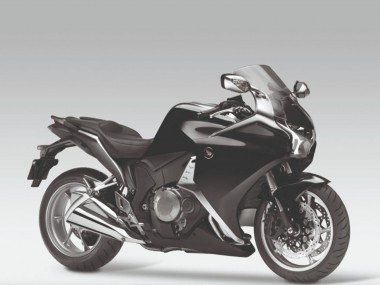 Buy 2010-2014 Glossy Black Honda VFR 1200 Motorcycle Fairings UK