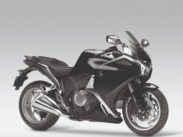 2010-2016 Glossy Black Honda VFR 1200 Motorcycle Fairings UK