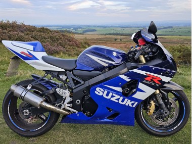 Buy 2004-2005 Blue White Red Suzuki GSXR 600 Motorcycle Fairings UK