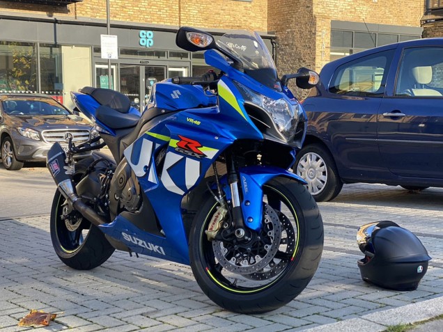 2009-2016 Blue Green White Suzuki GSXR 1000 Motorcycle Fairings UK