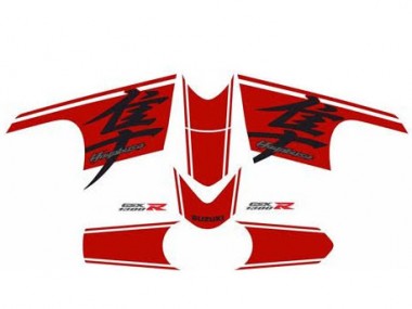 Buy 2008-2020 Glossy Black Red Suzuki GSXR 1300 Hayabusa Motorcycle Fairing UK