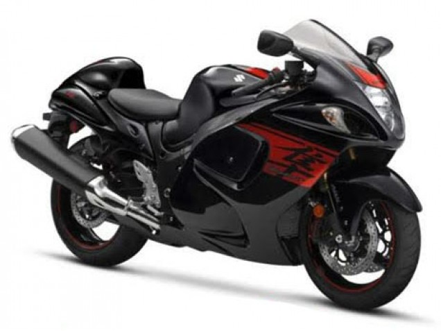 2008-2020 Glossy Black Red Suzuki GSXR 1300 Hayabusa Motorcycle Fairing UK