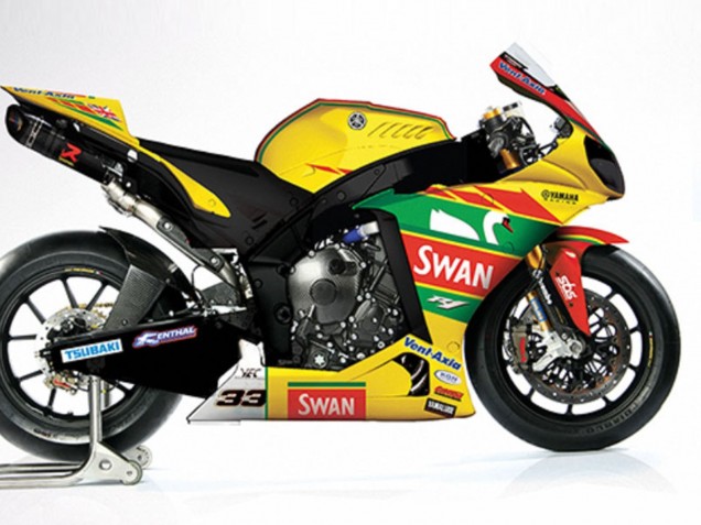 2004-2006 Yellow Red Green White Swan Yamaha YZF R1 Motorcycle Fairings UK