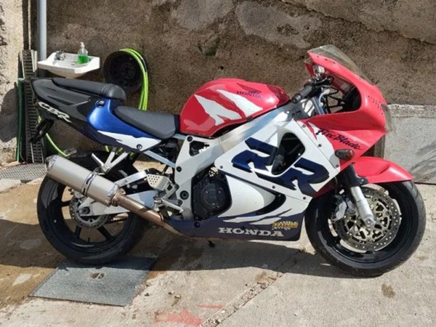 1998-1999 White Red Blue Honda CBR900RR 919 Motorcycle Fairing Kits UK