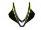 2007-2008 Glossy Black High Viz Yellow Honda CBR600RR Motorcycle Fairings UK