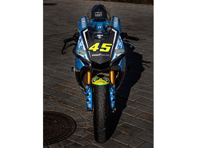 2015-2019 Blue Yellow Shark Yamaha YZF R1 Motorcycle Fairings UK