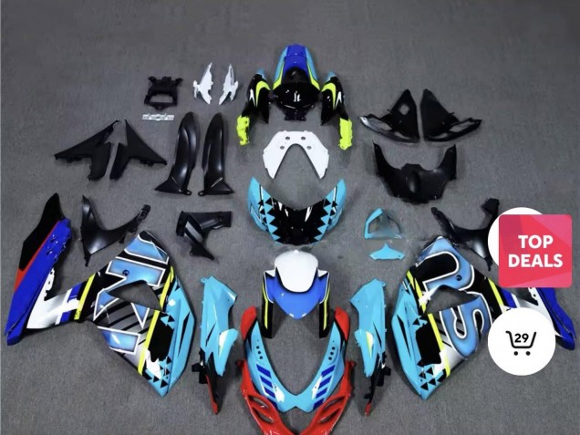 2009-2016 Blue Red Yellow White Suzuki GSXR 1000 Motorcycle Fairings UK