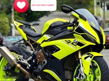 Buy 2019-2022 Lemon Yellow BMW S1000RR Motorcycle Fairings UK